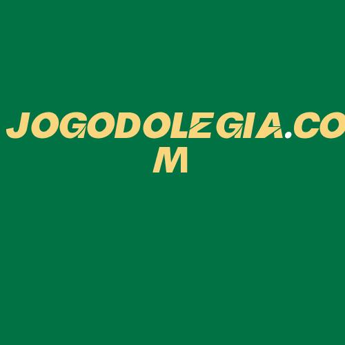 Logo da JOGODOLEGIA